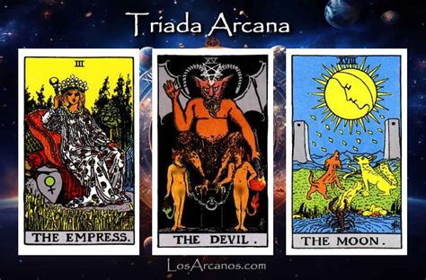 Combinación de La Emperatriz y La Luna en el Tarot